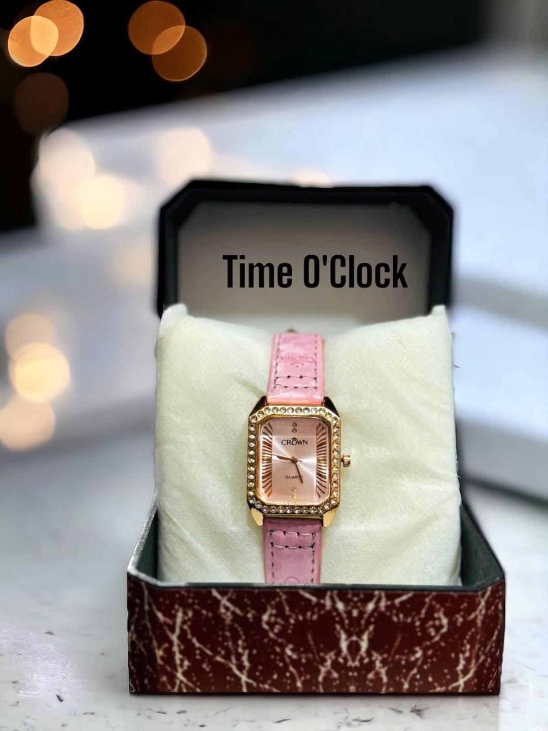 FINE MAKER New Fashion Square Diamond Luxury Starry Sky Watch